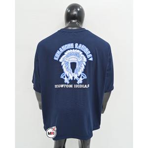 T-shirt sérigraphié surdimensionné de qualité supérieure T-shirt en coton uni avec logo personnalisé vierge Vêtements de créateur pour hommes T-shirt - Product Image 2