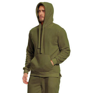 Ensembles de vêtements d'extérieur décontractés à manches longues pour hommes Survêtement d'entraînement 2 pièces droit tricoté pour la saison estivale - Product Image 4
