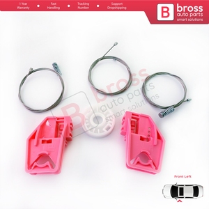 ชุดซ่อมมอเตอร์กระจกไฟฟ้า BWR567 ด้านหน้าซ้าย สำหรับรถยนต์ Octavia MK2 A5 1Z3 1Z5 ปี 2004-2013 แบบ 4/5 ประตู รุ่น 1Z1837461 - Product Image 2