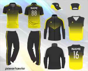 Ensemble complet de vêtements de sport d'uniforme de hockey confortable disponible en différentes belles couleurs avec Logo personnalisé et nom d'équipe - Product Image 2