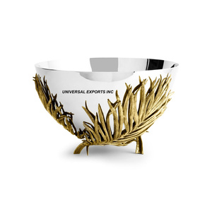 Bol à chocolat en acier inoxydable de haute qualité, poli miroir, design luxueux, nouveau, fantaisie, vente en gros - Product Image 1