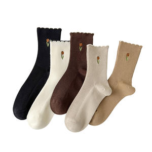 Nouveau gros coton femmes fleurs brodées - Product Image 1