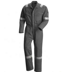 Hi Vis Construcción Uniforme DE SEGURIDAD Overol Heavy Duty Impermeable Reflectante Traje DE TRABAJO Ropa de trabajo cómoda para la venta - Product Image 5