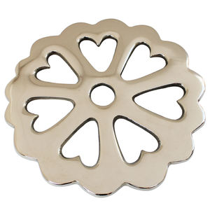 Modern Design Decorative Silver Shiny <b>Trivet</b> Table Mats Wholesale <b>Metal</b> Brass <b>Trivet</b> Cheap Modern <b>Trivets</b> in Lowest Price - Product Image 5