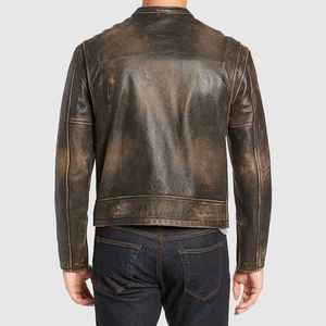Chaquetas de cuero de alto rendimiento para hombre, chaquetas de invierno de calidad superior para hombre, nuevo estilo, MOQ bajo, chaqueta suave de poliéster para hombre - Product Image 6