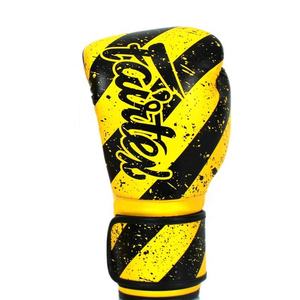 Guantes de Boxeo de Cuero Genuino de Alta Calidad, Ropa Deportiva de Entrenamiento de Boxeo, Logotipo Personalizado OEM, Fairtex Muay Thai Artes Marciales - Product Image 4
