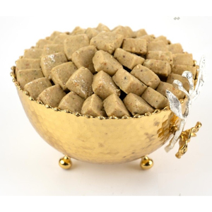 Cuenco para servir de Metal plateado de primera calidad, diseño moderno, soporte para dulces, mesa decorativa para catering de boda, cuenco para servir - Product Image 3