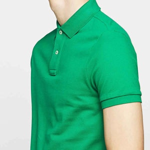 Polos deportivos de algodón 100% de diseño personalizado de ajuste delgado de alta calidad para hombres, polos suaves y cómodos para hombres - Product Image 3