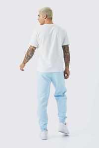 Pantalons de jogging en molleton à blocs de couleur pour hommes, pantalons de jogging amples et décontractés, pantalons cargo hip-hop, pantalons cargo pour hommes - Product Image 3