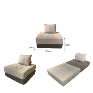 Canapé-lit convertible <span class=keywords><strong>3</strong></span> <span class=keywords><strong>places</strong></span> en mousse sans os, fabriqué en usine OEM, compressé sous vide, pliable, pour salon - Product Image 3