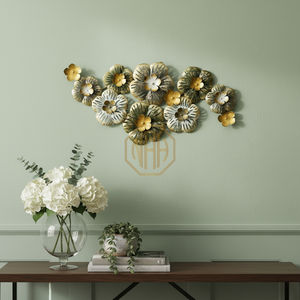 งานตกแต่งผนังโลหะทำมือแบบกำหนดเอง ของตกแต่งบ้าน ผู้ผลิตจากอินเดีย ขายส่งจำนวนมาก - Product Image 4