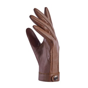 Gants de conduite en cuir de vachette personnalisés de haute qualité, doux, pour la saison hivernale, avec fonction tactile pour une utilisation en extérieur - Product Image 6
