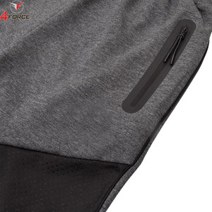 Personalized Raw Hem <b>Men's</b> Sports & Leisure <b>Knee</b> <b>Length</b> Sweat <b>Shorts</b> Custom Logo Cotton Fleece Printed Drawstring Jogger <b>Shorts</b> - Product Image 4