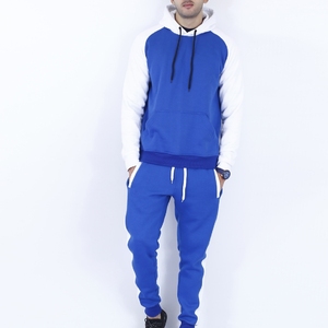Survêtement avec logo personnalisé de haute qualité Survêtement de survêtement pour hommes Survêtement d'hiver à lavage acide d'automne de grande taille pour homme, 100% coton - Product Image 1