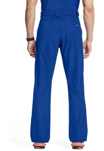 ชุดสครับแพทย์พิมพ์ลายสำหรับผู้ชาย ยี่ห้อ Infinity รุ่นพรีเมียม คอวี มีกระเป๋า กระดุมหน้า ทรงตรง ผลิตจากโพลีเอสเตอร์/เรยอน รองรับการตรวจหาเข็ม รับผลิตแบบ OEM - Product Image 6