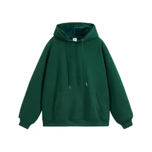 Unisex Oversized Custom Print Winter Thermal Fleece Men's Hoodies Sweatshirts with Custom Colors and Eco-Friendly Features - Product Image 5