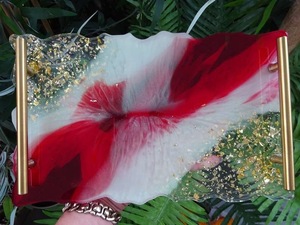 Resin <b>Decorative</b> Tray in Multiple Colors Rectangle Home <b>Decor</b> Resin Tray High Quality - Product Image 6