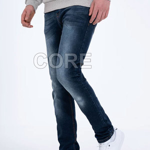 กางเกงยีนส์ทรงสูงของผู้ชายกางเกงยีนส์ขายาวเข้าใหม่ล่าสุดดีไซน์ใหม่ - Product Image 1