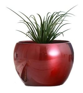Vase décoratif en métal martelé pour fleurs pot artisanal d'accent de décoration intérieure moderne pour le salon, la salle à manger ou l'entrée élégance - Product Image 3