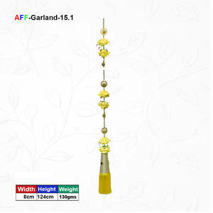 Flor Artificial 6 White Ladi AFF-Garland-15.2 Precio Rs.190/Pieza - Product Image 1