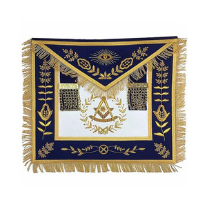 Masonic Regalia Venta caliente estilo bordado a mano delantales masónicos servicio OEM delantales masónicos - Product Image 5