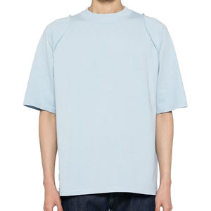 Camiseta de hombre con logotipo impreso personalizado con tela de lona ecológica para eventos promocionales y pedidos de regalos - Product Image 2