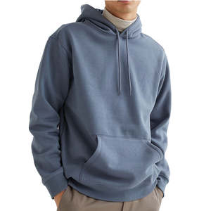 Sudadera con Capucha Oversize Personalizada de Algodón Orgánico 100% para Hombre, Estilo Urbano de Invierno, Hombros Caídos, Venta al por Mayor - Product Image 2