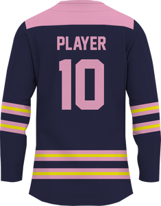 เสื้อเจอร์ซีย์แฟชั่นสำหรับผู้ชายเสื้อฮ็อกกี้น้ำแข็งออกแบบได้เอง - Product Image 3