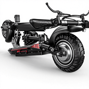 Scooter électrique tout-terrain pour adultes, moteur 800W, vitesse maximale 27 MPH, autonomie 35 miles, pneus de 10 pouces, 100-200CC, fabriqué au Zhejiang - Product Image 4
