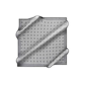 Luxury 100% Silk Designer <b>Checked</b> <b>Scarf</b> for Spring Summer Autumn - Product Image 1