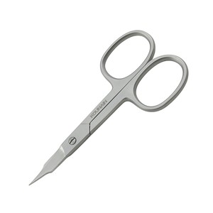 KOUNAIN Professional 420 Stainless Steel Manicure Scissors 9cm Size Curved Cuticle Facial Hair <b>Remover</b> Sharp Cutting Ability - Product Image 6