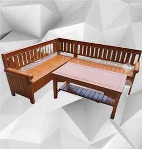 L <b>Set</b> <b>Bench</b> <b>and</b> <b>Table</b> Living Furniture - Product Image 3