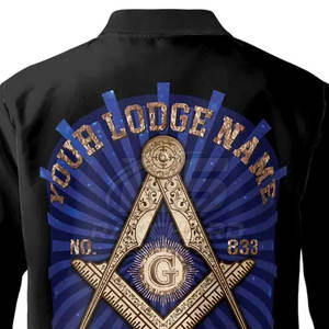 Chaqueta Masónica Transpirable con Diseño Bordado Personalizado, Abrigo Masónico para Hombre, Chaqueta de la Hermandad Masónica - Product Image 5