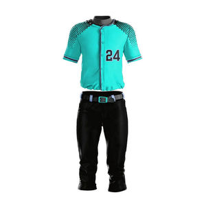 Pakistán hizo uniforme de béisbol transpirable para hombres Venta caliente conjunto de ropa deportiva para adultos - Product Image 1