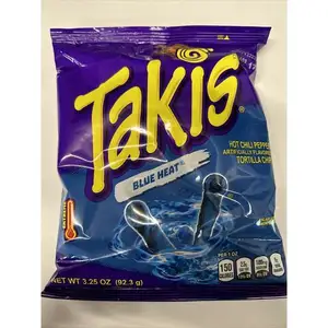 出口纯Takis fuego辣椒和石灰味玉米零食10x56g