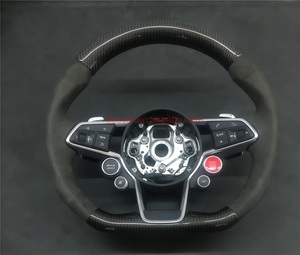 Volante de fibra de carbono <span class=keywords><strong>azul</strong></span> DOS para <span class=keywords><strong>Audi</strong></span> A4 B9 A5 <span class=keywords><strong>A3</strong></span> S4 S5 RS4 RS5 2017 2018 2019 2020 2021 <span class=keywords><strong>2022</strong></span> - Product Image 2