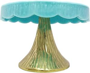 Soporte de pastel de aluminio de resina de alta calidad Herramienta de organización de pasteles Premium para servir y cortar pastel de cumpleaños - Product Image 5