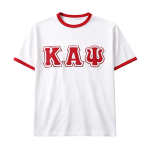 Camisa Premium Kappa Alpha Psi con Letras Bordadas en Chenille, Talla Real, Algodón Premium, Ropa de Fraternidad Griega - Product Image 4