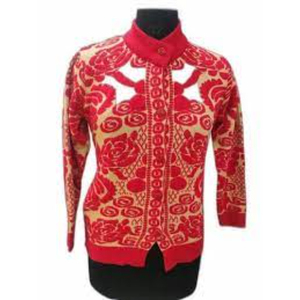 2024 cuello alto Otoño/Invierno lana prendas de punto suéter de mujer Color sólido suelto y grueso - Product Image 1