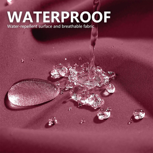 Veste Softshell en Toile pour Femme, Coque en Nylon Fini, Imperméable, Respirante, Écologique, Coupe-Vent, Couche Intérieure Chaude et Douce - Product Image 5