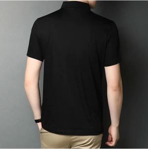 Camisas de Manga Corta para Hombre, Diseño de Bolsillo, Antiarrugas, 100% Algodón, Estampado Personalizado de Alta Calidad, Moda Golf, Venta al Por Mayor - Product Image 6