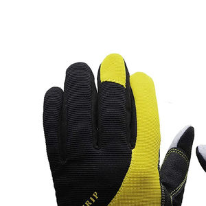 ถุงมือหนังนิรภัยแบบเต็มนิ้วสำหรับผู้ชาย, ถุงมือหนังป้องกันมือประสิทธิภาพสูงป้องกันการลื่นกันความร้อนทนทาน - Product Image 4