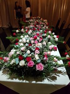 โฟมลายดอกไม้ทำจากเรซินฟีนอลิกแห้งมีเอกลักษณ์ลายทหารสีเขียว L 55.9 x W 32.4 X H 46.5 cm - Product Image 3