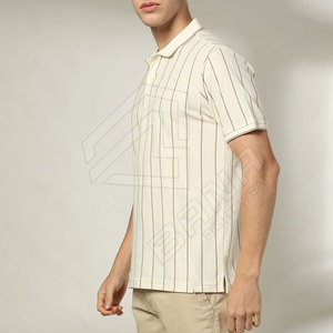 T-shirt polo à manches courtes surdimensionné pour hommes de haute qualité vêtements personnalisés à séchage rapide pour tissu tricoté d'été - Product Image 2