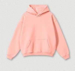 2025 New Arrival Fashion Blank <b>Hoodies</b> Weighted Hoodie Solid 100% Cotton Oversized Pullover Dropshipping Heavy Weight <b>Hoodies</b> - Product Image 4
