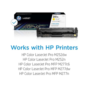 Cartucho de Tóner Original HP 201A (CF402A) Amarillo para Impresoras LaserJet - Product Image 4