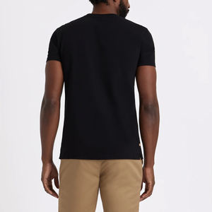 T-shirts personnalisés avec logo, vente en gros de t-shirts de luxe, t-shirts brodés avec logo pour hommes, fabrication par Antique Fashion - Product Image 3