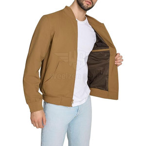 Chaqueta Bomber Urbana para Hombre, Ligera, con Cierre Frontal, Estilo Urbano, Informal, a la Moda, para Invierno - Product Image 4