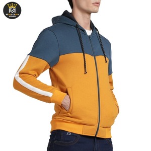 Sweat à capuche décontracté pour hommes 100% coton à la mode Streetwear couleurs personnalisées tailles et Logos pour vêtements d'hiver - Product Image 5