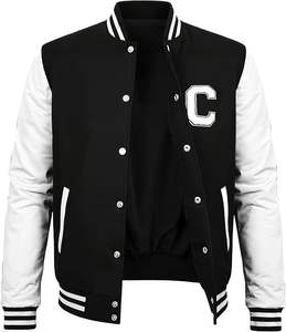 Chaqueta Letterman para Hombre - Chaquetas Varsity Estilo Bomber de Béisbol para Hombre de Secundaria - Product Image 6